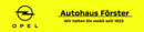 Logo Autohaus Förster GmbH